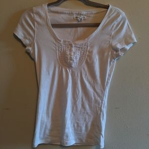 Aeropostale white cottagecore summer top